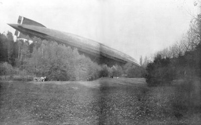 Zeppelin tedesco L49 abbattuto e catturato intatto dai francesi, 20 ottobre 1917 da Unbekannt