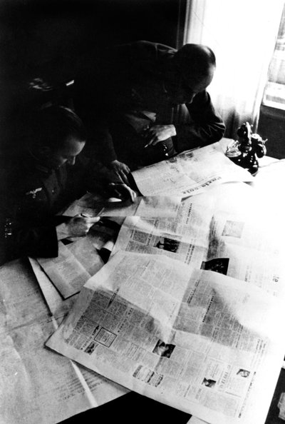 Censura tedesca della stampa francese, Parigi occupata, maggio 1944 da Unbekannt