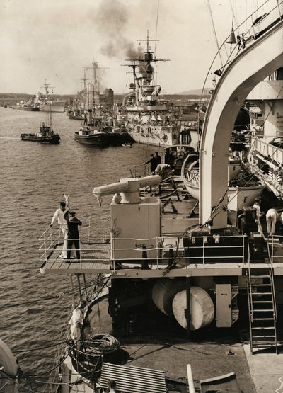 Visita della flotta tedesca a Swinoujscie, 1933 da Unbekannt