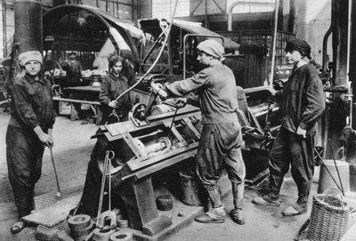 Fabbrica di munizioni statale tedesca, Prima Guerra Mondiale, 1917 da Unbekannt
