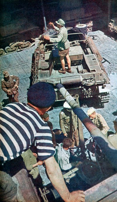 Armi e munizioni tedesche arrivano in Nord Africa, 1942 da Unbekannt