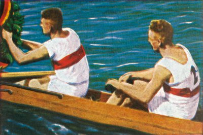 Vincitori tedeschi del due senza timoniere, 1928 da Unbekannt