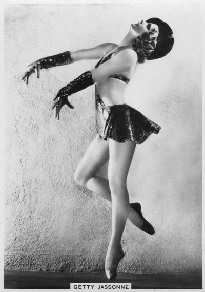 Getty Jassonne, ballerina francese, c1936-c1939 da Unbekannt