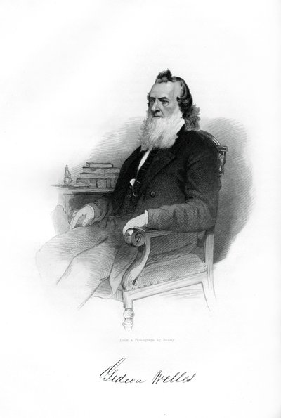 Gideon Welles, Segretario della Marina degli Stati Uniti dal 1861 al 1869, 1862-1867 da Unbekannt