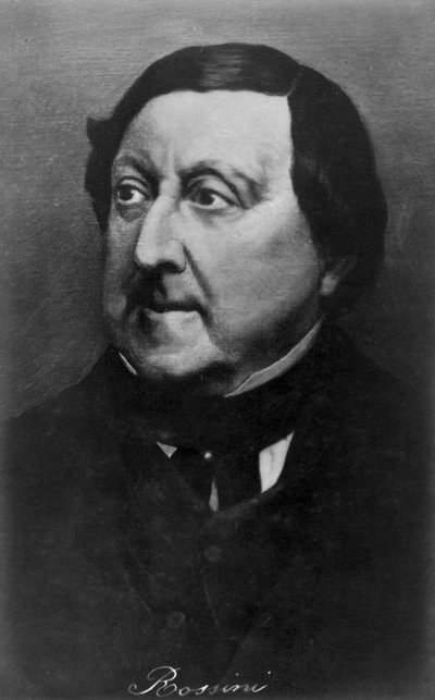 Gioachino Rossini 1792-1868, compositore italiano, XX secolo da Unbekannt