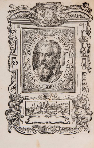 Giorgio Vasari. Da: Giorgio Vasari, Le vite dei più eccellenti pittori, scultori e architetti italiani da Unbekannt