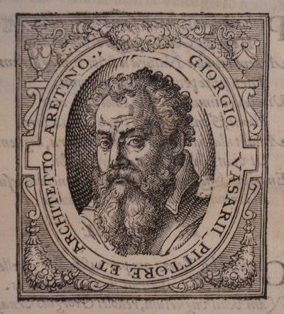Giorgio Vasari. Da: Giorgio Vasari, Le vite dei più eccellenti pittori, scultori e architetti italiani, 1568 da Unbekannt
