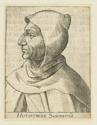 Girolamo Savonarola, ca. 1600 da Unbekannt