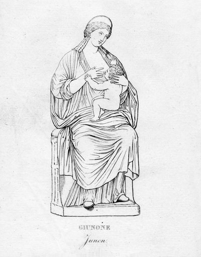 Giunone, c1850 da Unbekannt