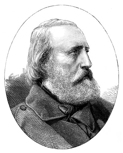 Giuseppe Garibaldi 1807-1882, patriota italiano da Unbekannt
