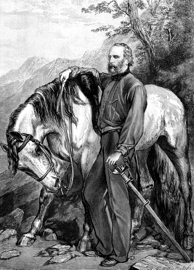 Giuseppe Garibaldi, patriota e soldato italiano del Risorgimento da Unbekannt