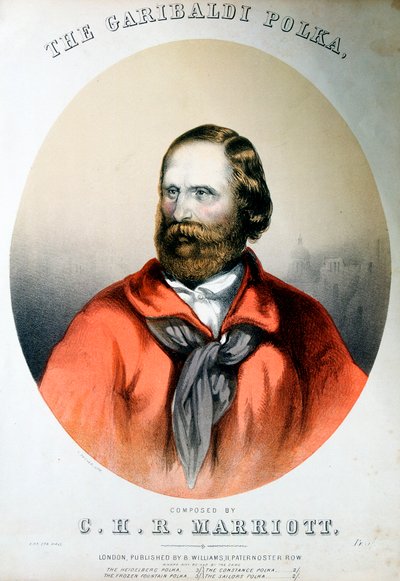 Giuseppe Garibaldi, patriota italiano da Unbekannt