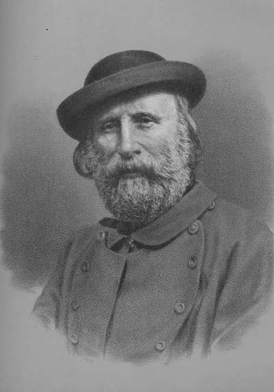 Giuseppe Garibaldi, soldato e politico italiano da Unbekannt