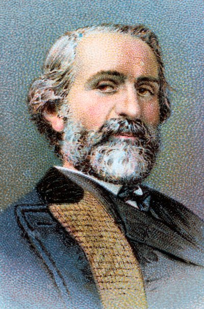 Giuseppe Verdi, compositore italiano del XIX secolo, 1914 da Unbekannt