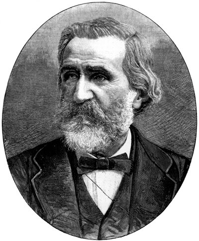 Giuseppe Verdi, compositore operistico italiano, 1887 da Unbekannt
