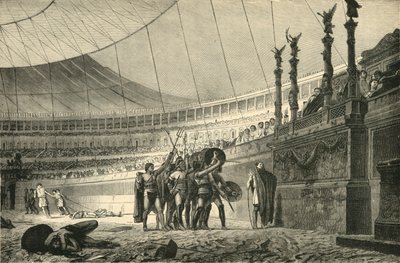Gladiatori che salutano l