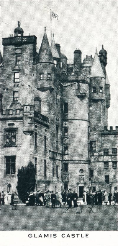 Castello di Glamis, c. 1937 da Unbekannt