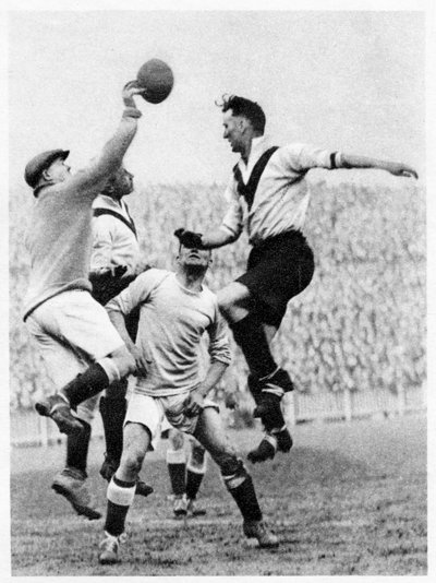 Azione in porta a Clapton Orient, Londra, 1926-1927 da Unbekannt