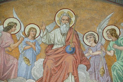 Dio Basilica di Nostra Signora del Rosario, Lourdes, Francia da Unbekannt