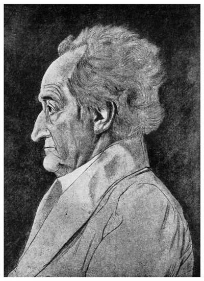 Goethe, poeta tedesco, XIX secolo, 1956 da Unbekannt