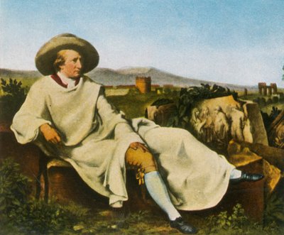 Goethe in Italia, 1786-1788 da Unbekannt