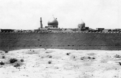 Cupola dorata della moschea di Samarra, Mesopotamia, 1918 da Unbekannt