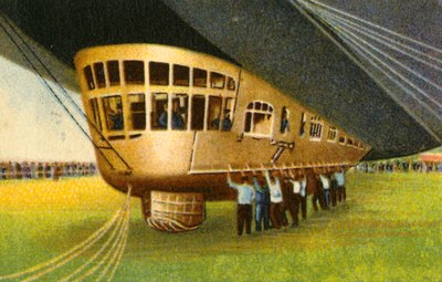 Gondola di un dirigibile da Unbekannt