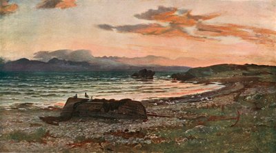Buonanotte a Skye, 1895, c1902 da Unbekannt