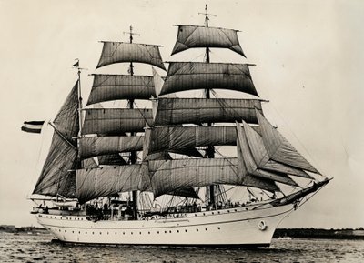 Gorch Fock per la prima volta a vele spiegate, 1933 da Unbekannt