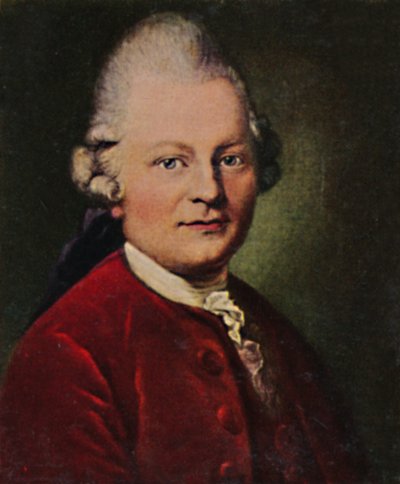 Gotthold Ephraim Lessing, 1729-1781 - Dipinto di Anton Graff, 1934 da Unbekannt