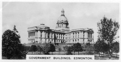 Edifici governativi, Edmonton, Alberta, Canada, c1920 da Unbekannt