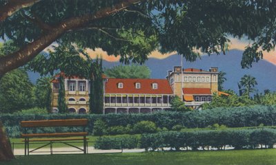 Residenza del Governatore, Trinidad, B.W.I., c1940s da Unbekannt