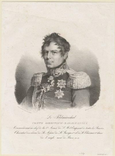 Graf Ivan Ivanovich Diebitsch-Zabalkansky, 1829 da Unbekannt