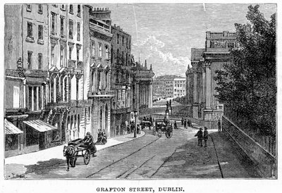 Grafton Street, Dublino, XIX secolo da Unbekannt