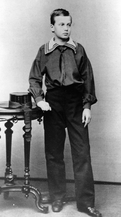 Granduca Alexei Alexandrovich di Russia, c1860-c1862 da Unbekannt