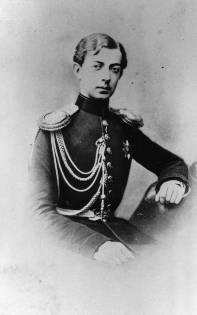 Granduca Nicola Aleksandrovich di Russia, c1861-c1864 da Unbekannt
