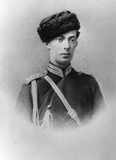 Granduca Nicola Aleksandrovič di Russia, c1862-c1863 da Unbekannt