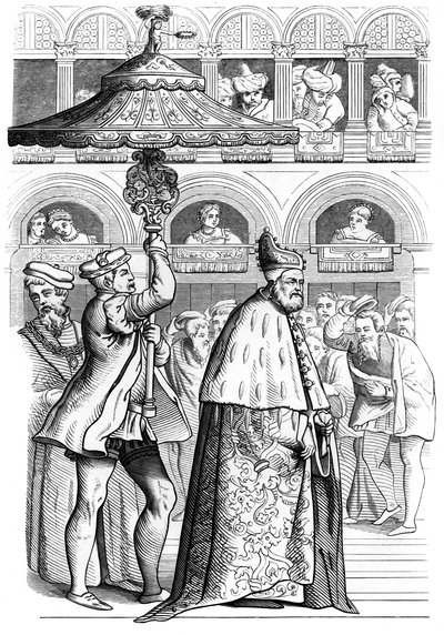 Grande processione del Doge, Venezia, Italia, XVI secolo, 1849 da Unbekannt