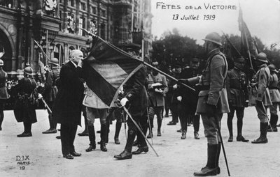 Grande parata della vittoria, Parigi, Francia, 14 luglio 1919 da Unbekannt