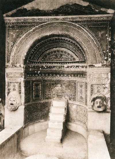 Grande Fontana, Pompei, Italia, c. 1900 da Unbekannt