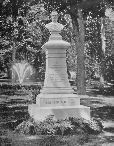 Tomba di J. Howard Payne, Georgetown, D.C., c1897 da Unbekannt