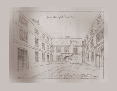 Grande Corte di Blackwell Hall, 1886 da Unbekannt