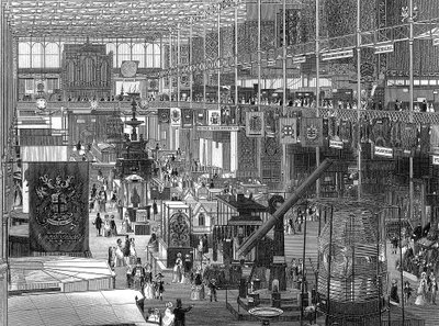 Grande Esposizione nel Crystal Palace, Hyde Park, Londra, 1851 da Unbekannt