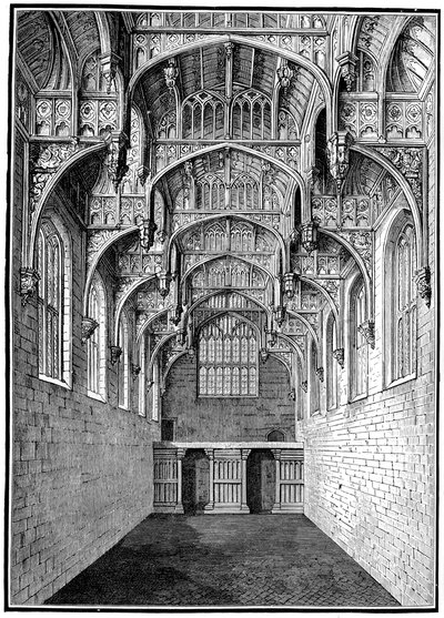 Grande Sala, Palazzo di Hampton Court, Londra da Unbekannt