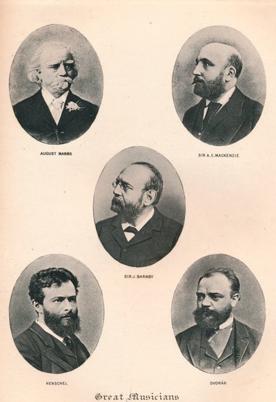 Grandi musicisti - Tavola VIII da Unbekannt
