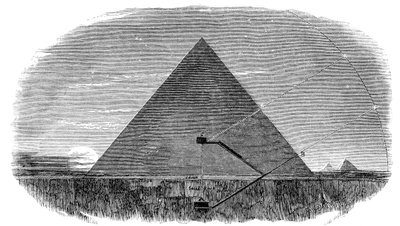 Grande Piramide di Cheope a Giza usata come osservatorio astronomico da Unbekannt