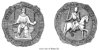 Grande sigillo di Enrico III da Unbekannt