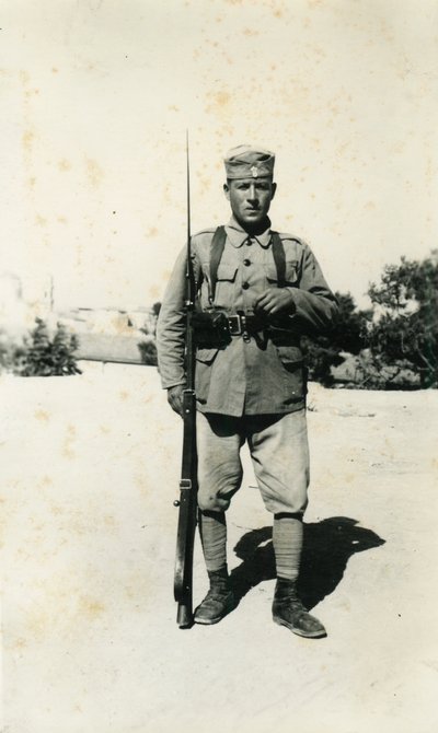 Soldato greco, Creta, Grecia, 1941 da Unbekannt
