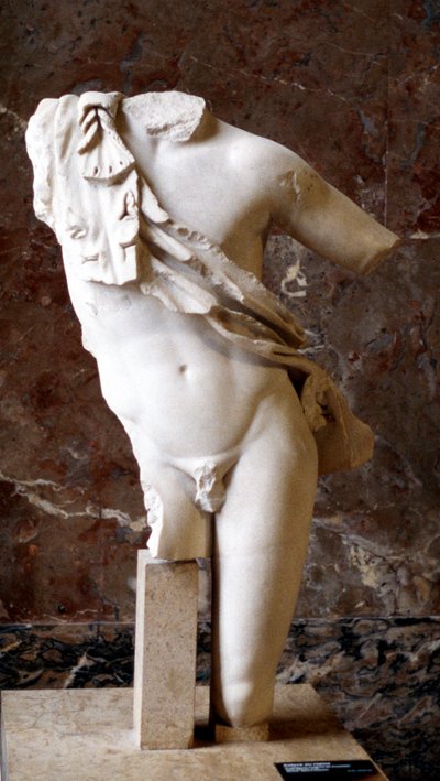 Statua greca di un torso maschile, 5° secolo a.C. da Unbekannt