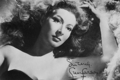 Greer Garson 1904-1996, attrice inglese, c1930s da Unbekannt